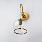 729611 Бра SFERICO 1х40W E27 ЛАТУНЬ/ПРОЗРАЧНЫЙ — изображение 8