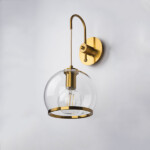 729611 Бра SFERICO 1х40W E27 ЛАТУНЬ/ПРОЗРАЧНЫЙ — изображение 9