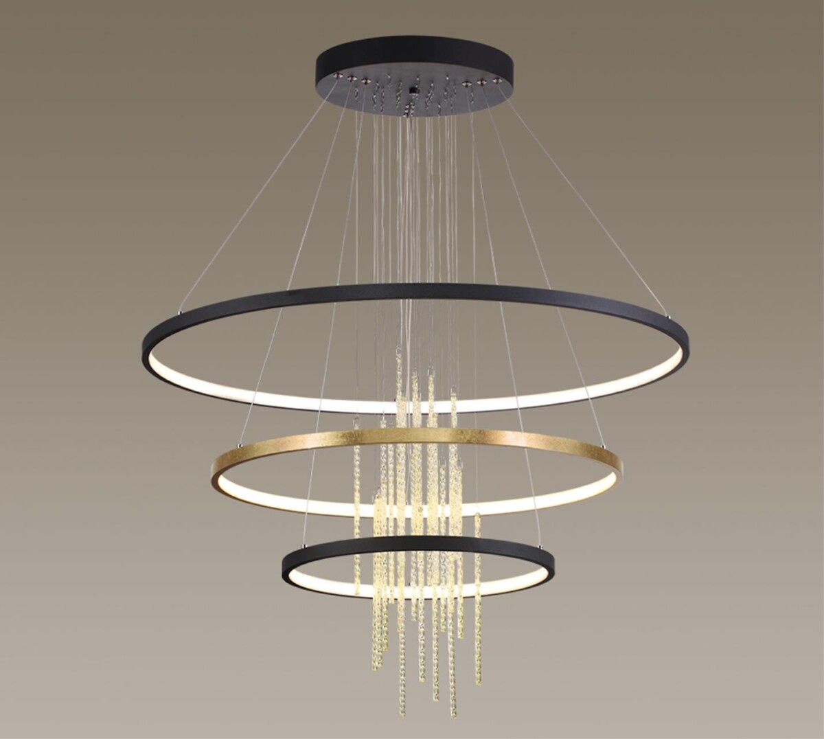 3901/99L L-VISION ODL20 521 золотистый/стекло/металл Подвесной светильник LED 4000K 113W 220V MONICA — изображение 6