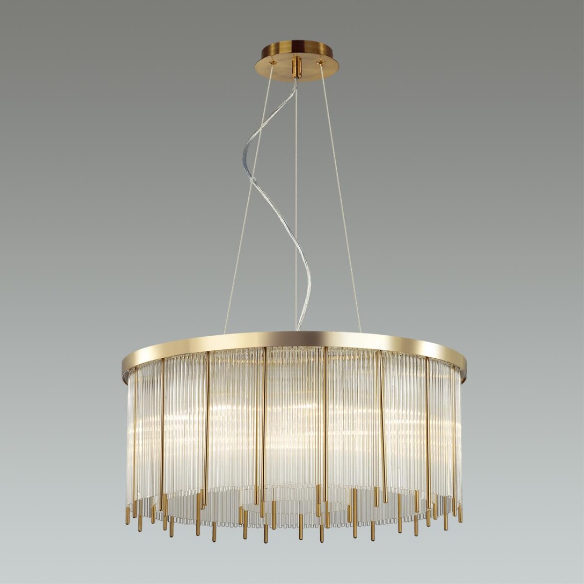 4788/10 HALL ODL21 642 золото/металл/стекло Люстра E14 10*40W YORK — изображение 3