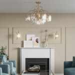 4987/6 CLASSIC ODL22 639 золотой/хрусталь Люстра E14 6*40W VASSA