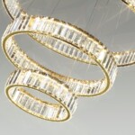 5015/88L L-VISION ODL23 589 золотой/прозрачный металл/хрусталь Люстра LED 88W 4000K 8800Лм VEKIA — изображение 5