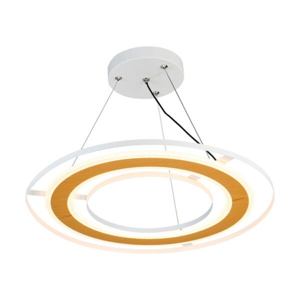 4696-4P, подвесная люстра, D450xH400/1500, LEDx30W, 2300LM, 3000-6000K, included, remote control