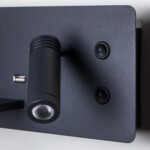 808547 Бра MURO 4,5W+3W LED 360LM+240LM ЧЕРНЫЙ 3000K — изображение 2