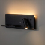 808547 Бра MURO 4,5W+3W LED 360LM+240LM ЧЕРНЫЙ 3000K — изображение 4