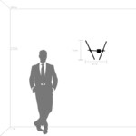 742627 Бра STRUTTURA 4х6W (led) G9 ЧЕРНЫЙ МАТОВЫЙ — изображение 2