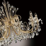 4977/10 HALL ODL23 627 золотой/хрусталь Люстра E14 10*40W VERSIA — изображение 5