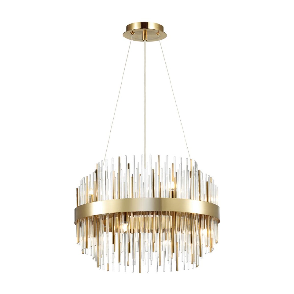 4639/8 HALL ODL20 645 золотой/металл/стекло Люстра G9 8*40W 220V IDA — изображение 3