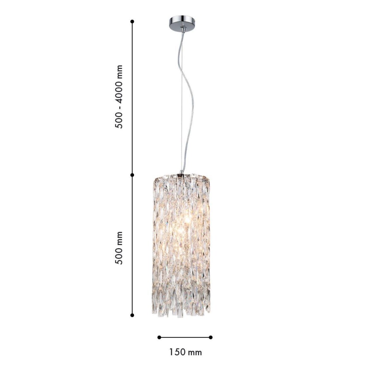 4723-4P, подвес, D200xH500/4000, 4xE14x40W, excluded — изображение 3