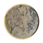 5079/40L L-VISION ODL24 209 зол/серо-бежевый/металл/натур.камень/акрил Настенный светильник с переключ.цветов.темпер. LED 40W 3000К/4000K/6000K BERGI