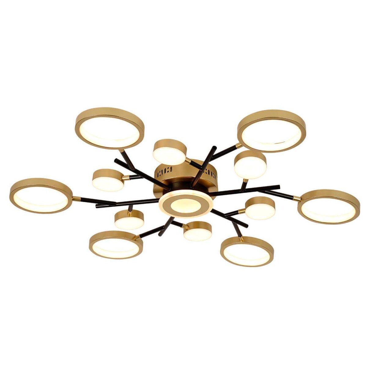 4686-13C, потолочный светильник, D880xH80, LEDx140W/70W/70W, 7540/3840/3750LM, 4000/6500/3500K, included, remote control — изображение 5