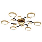 4686-13C, потолочный светильник, D880xH80, LEDx140W/70W/70W, 7540/3840/3750LM, 4000/6500/3500K, included, remote control — изображение 5