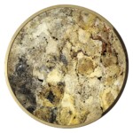 5079/50L L-VISION ODL24 209 зол/серо-бежевый/металл/натур.камень/акрил Настенный светильник с переключ.цветов.темпер. LED 50W 3000К/4000K/6000K BERGI — изображение 5