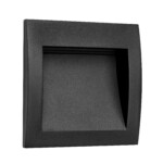 383674 Светильник ESTRA LED 5W 250LM 120G ЧЕРНЫЙ 4000K IP55