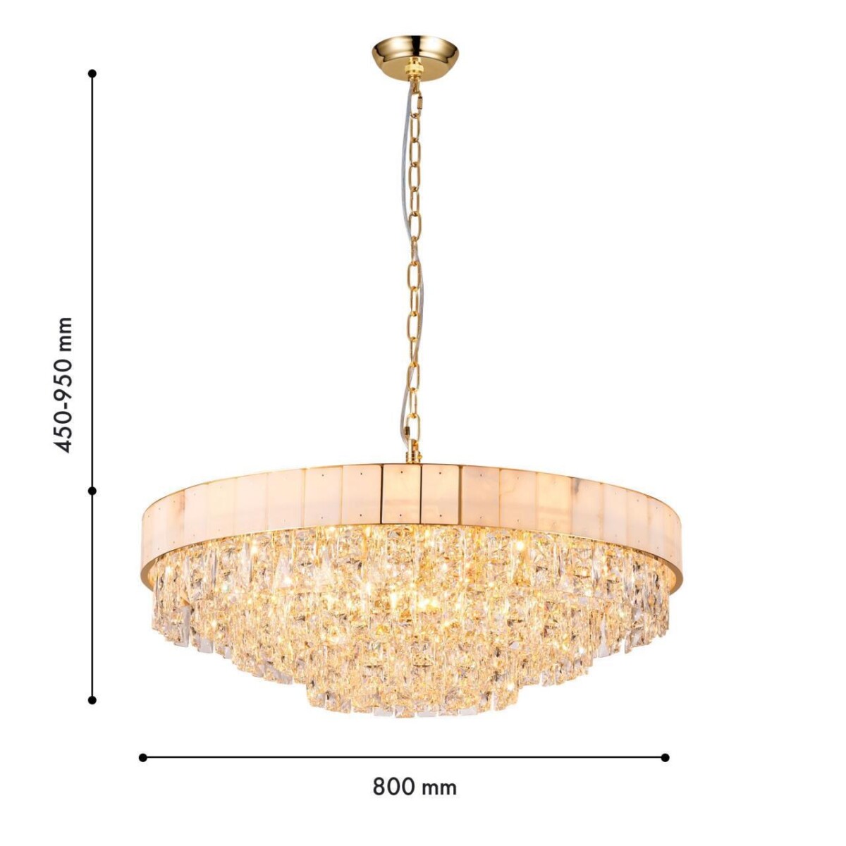 9aaad60666bcac9703a3465cba335705 4783-28P, подвесная люстра, D800xH450/950, 18xE14x40W, excluded — изображение 3
