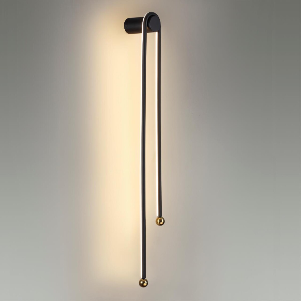 6633/18WL HIGHTECH ODL24 285 металл/черный/акрил Настенный светильник IP20 LED 18W 3000K 220V MEMFI — изображение 4