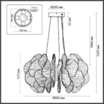 5089/115L L-VISION ODL25 551 Люстра 115W IP20 3500K 220V SIAMA — изображение 3