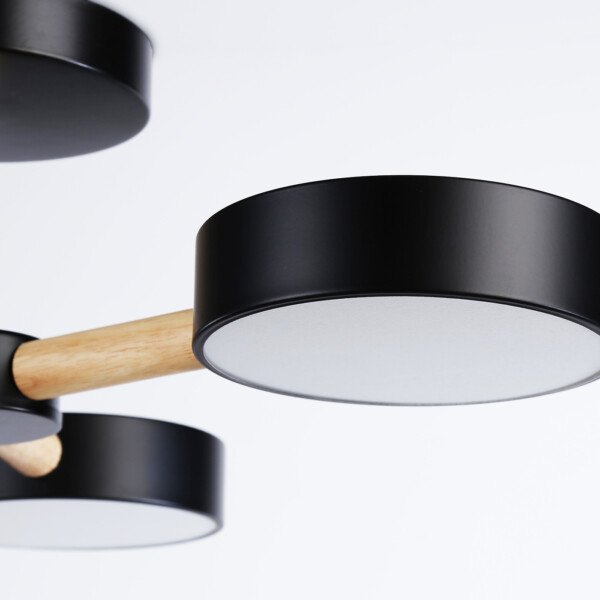 FL4823/3 BK черный 3000K-6400K 40W D580*160 (ПДУ ИК)