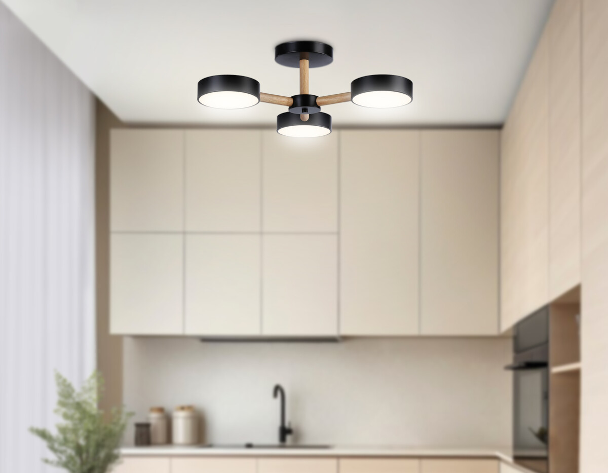 FL4823/3 BK черный 3000K-6400K 40W D580*160 (ПДУ ИК) — изображение 7