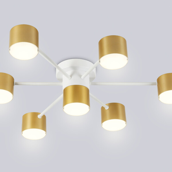 FL51725/7 WH/GD белый/золото GX53/7 max 12W 645*135