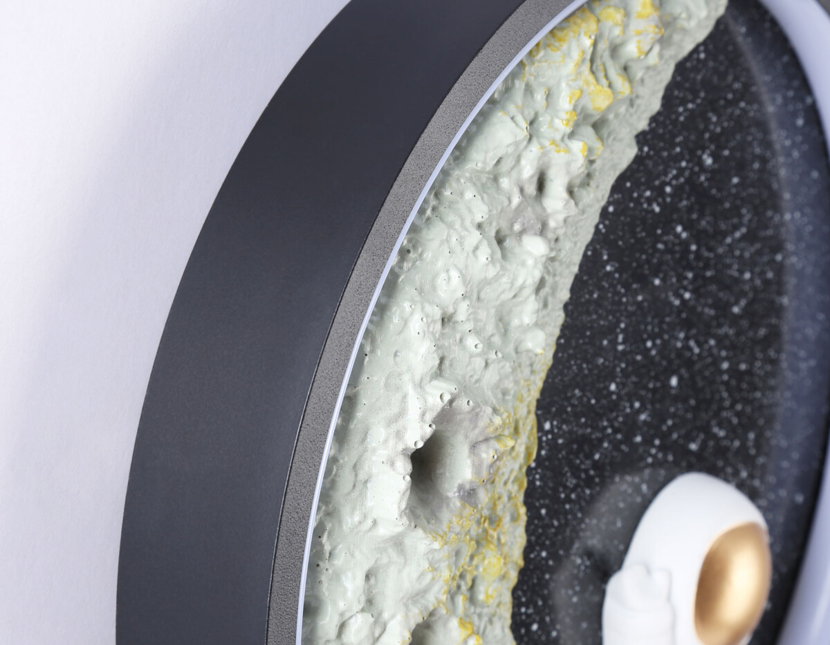 FW11102 SBK черный песок LED 3000K/4200K/6400K 12W D300*35 — изображение 1