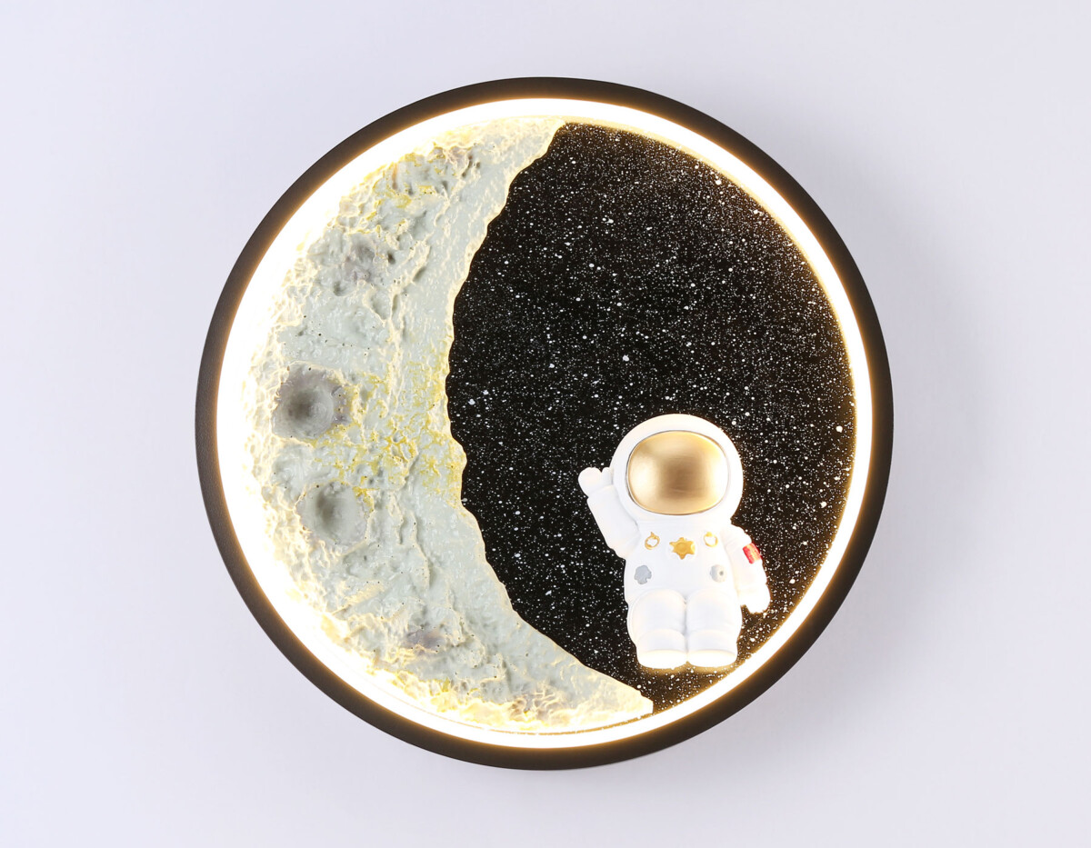 FW11102 SBK черный песок LED 3000K/4200K/6400K 12W D300*35 — изображение 2