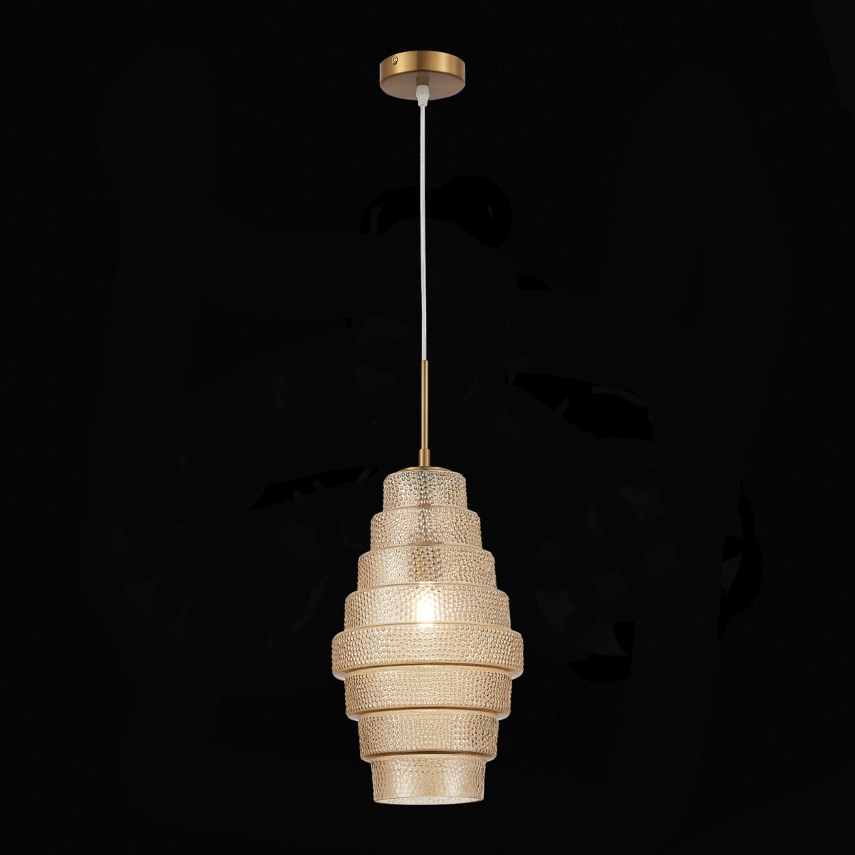 SL1001.203.01_01B SL1001.203.01 Подвес ST-Luce Латунь/Коньячный E27 1*40W REXITE — изображение 1