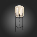 SL1050.515.01 Торшер ST-Luce Черный/Коньячный E27 1*40W (из 2-х коробок) BURASCA — изображение 5