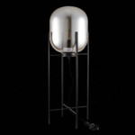 SL1050.725.01 Торшер ST-Luce Черный/Дымчатый E27 1*40W (из 2-х коробок) BURASCA — изображение 4