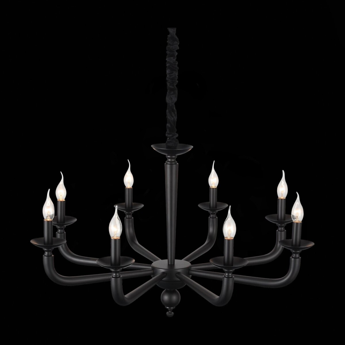 SL1114.403.08 Люстра подвесная ST-Luce Черный E14 8*40W FORTEZA — изображение 7