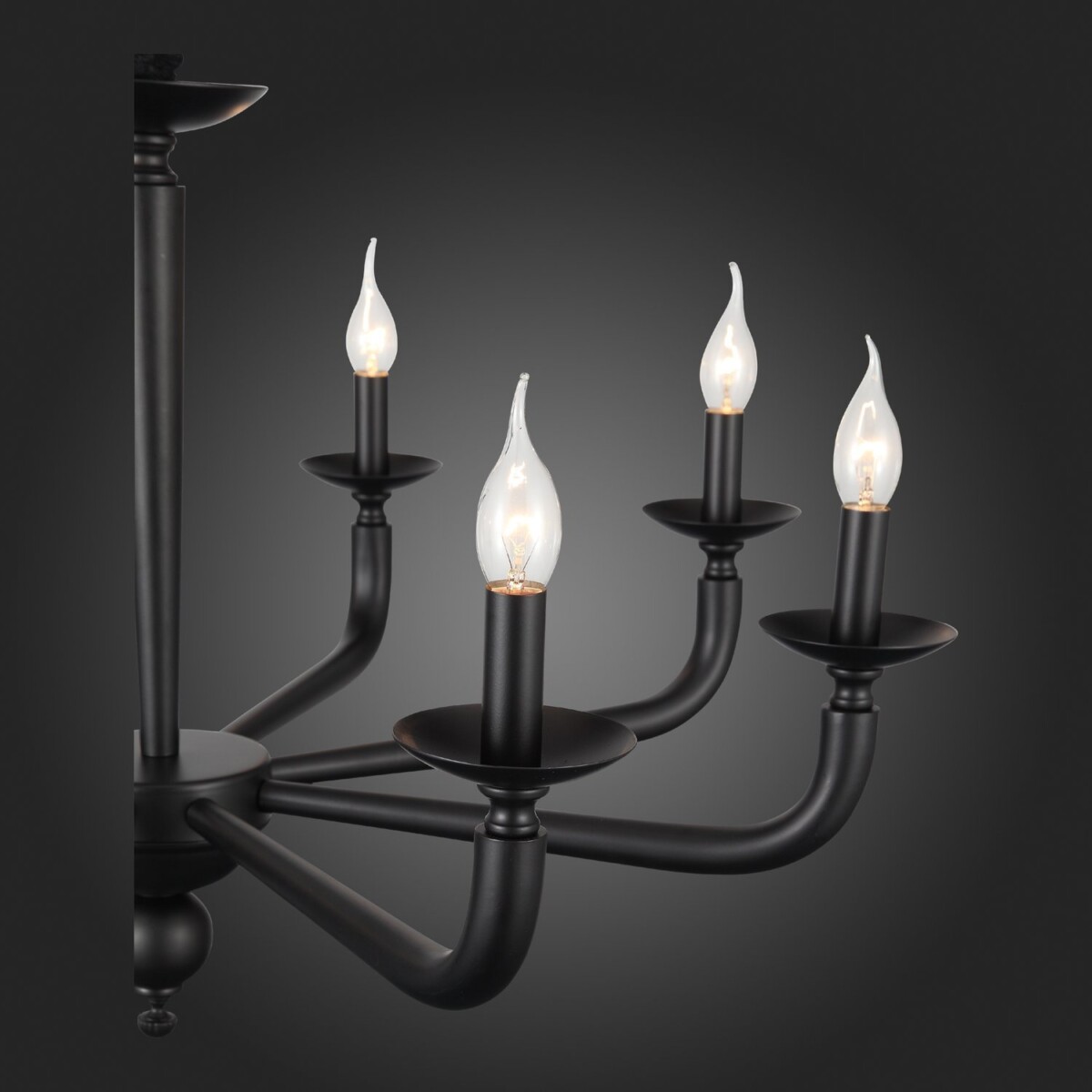 SL1114.403.08 Люстра подвесная ST-Luce Черный E14 8*40W FORTEZA — изображение 11