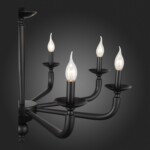 SL1114.403.08 Люстра подвесная ST-Luce Черный E14 8*40W FORTEZA — изображение 11