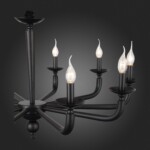 SL1114.403.10 Люстра подвесная ST-Luce Черный E14 10*40W FORTEZA — изображение 8