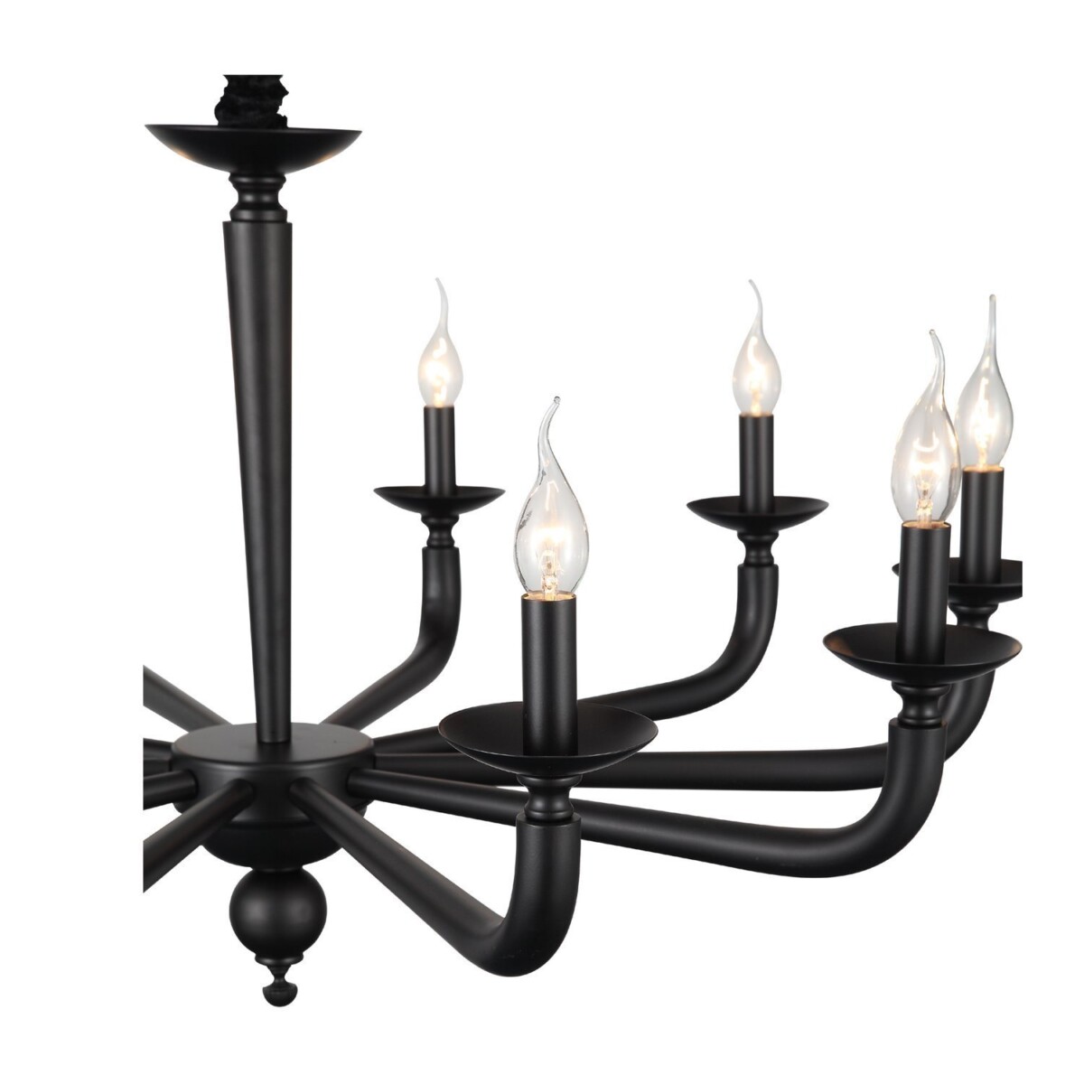 SL1114.403.10 Люстра подвесная ST-Luce Черный E14 10*40W FORTEZA — изображение 9