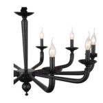 SL1114.403.10 Люстра подвесная ST-Luce Черный E14 10*40W FORTEZA — изображение 9