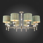 SL1121.103.08 Люстра подвесная ST-Luce Никель/Оливковый E14 8*40W OLEO — изображение 2
