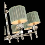 SL1121.103.08 Люстра подвесная ST-Luce Никель/Оливковый E14 8*40W OLEO — изображение 5