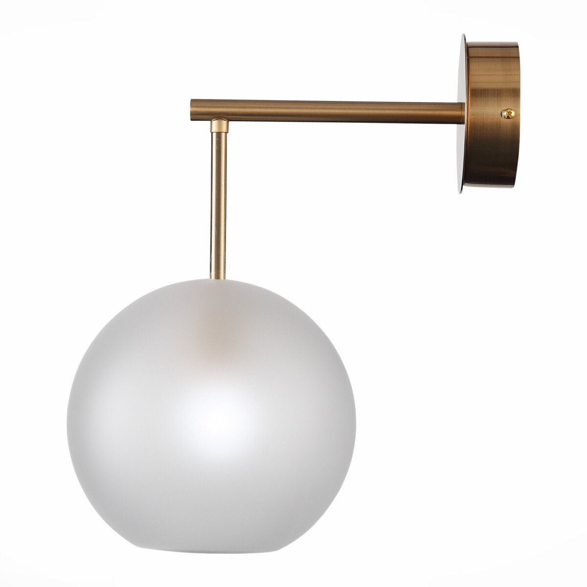 SL1133.501.01 Бра ST-Luce Латунь/Белый E27 1*40W BOPONE — изображение 12