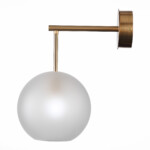 SL1133.501.01 Бра ST-Luce Латунь/Белый E27 1*40W BOPONE — изображение 12