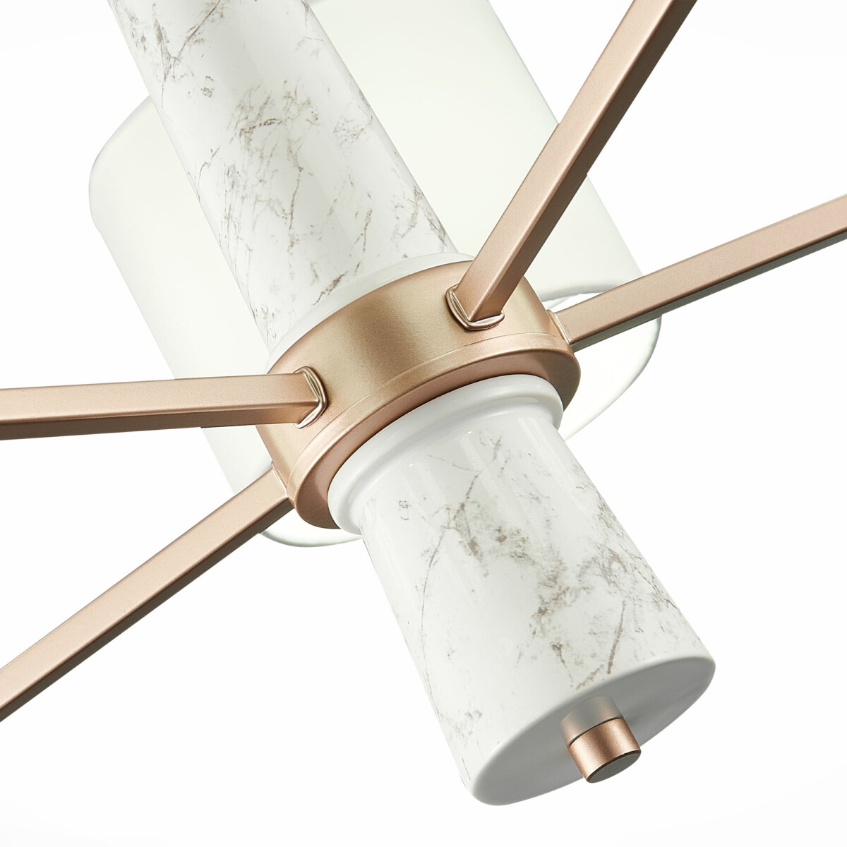 SL1163.203.05 Светильник подвесной ST-Luce Матовое золото/Белый E14 5*40W VELLINO — изображение 15