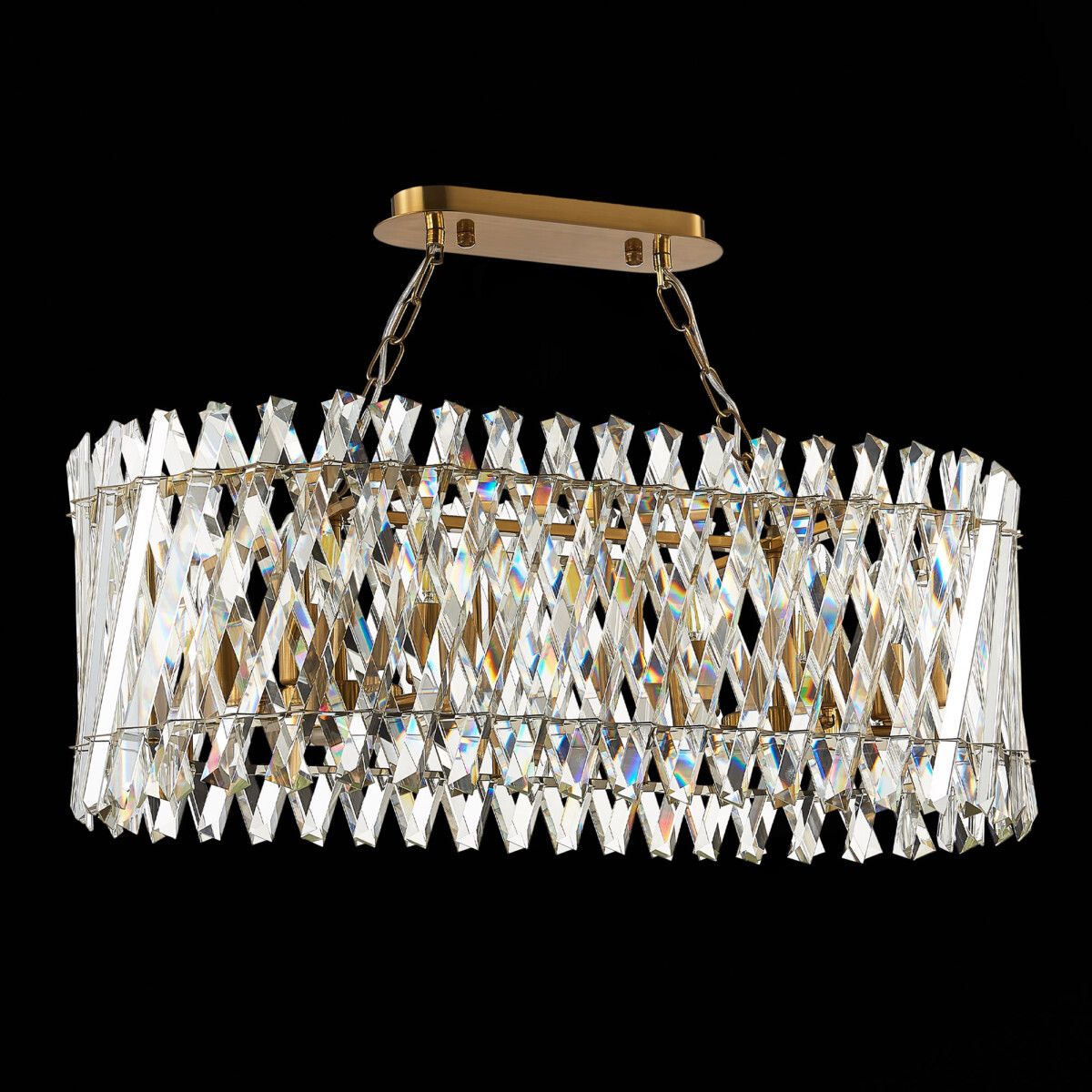 SL1170.303.10 Светильник подвесной ST-Luce Латунь/Прозрачный E14 10*40W FABIO — изображение 4