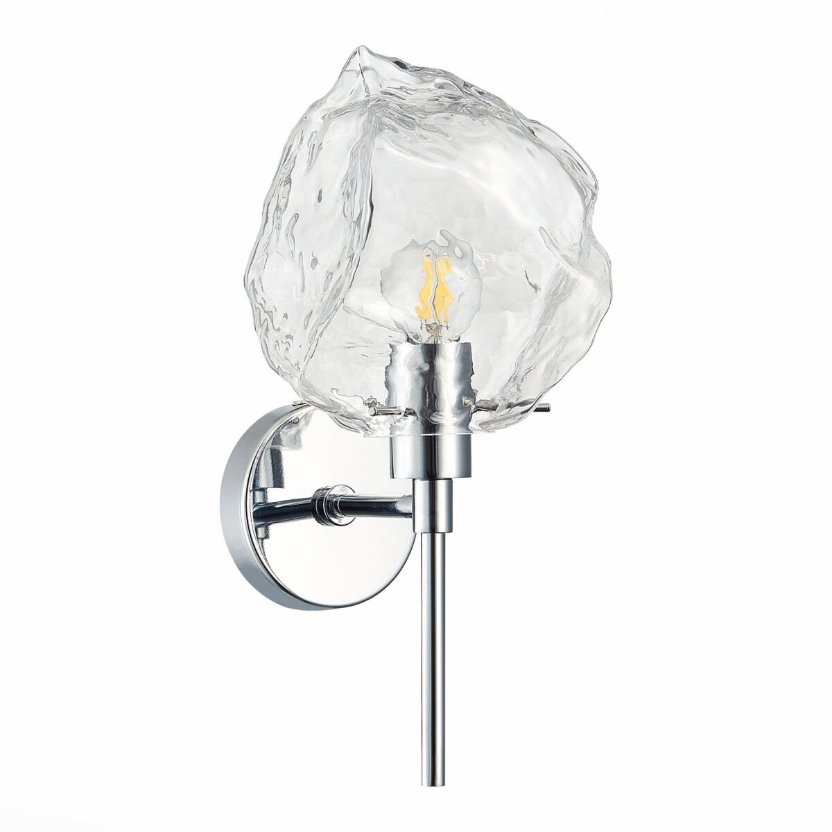 SL1175.101.01 Бра ST-Luce Хром/Прозрачный E14 1*40W PORTICI — изображение 6