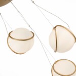 SL1181.353.03 Светильник подвесной ST-Luce Латунь/Латунь, Белый E27 3*40W ACERRA — изображение 5