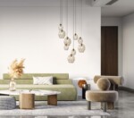 SL1188.313.01 Подвес ST-Luce Латунь/Коньячный E27 1*60W IDESIA — изображение 5