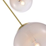 SL1190.203.03 Светильник подвесной ST-Luce Золотистый/Прозрачно-белый E27 3*60W CASSIUS — изображение 5