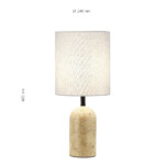 SL1194.414.01 Прикроватная лампа ST-Luce Черный/Бежевый E27 1*60W EARTHY — изображение 4