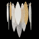 SL1224.201.02 Бра ST-Luce Золотистый/Прозрачный, Белый E14 2*60W LASTRA — изображение 4