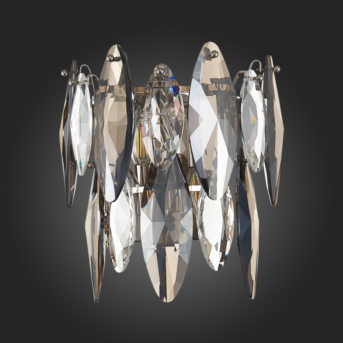 SL1227.101.02 Бра ST-Luce Никель/Прозрачный E14 2*40W ANCONA — изображение 5