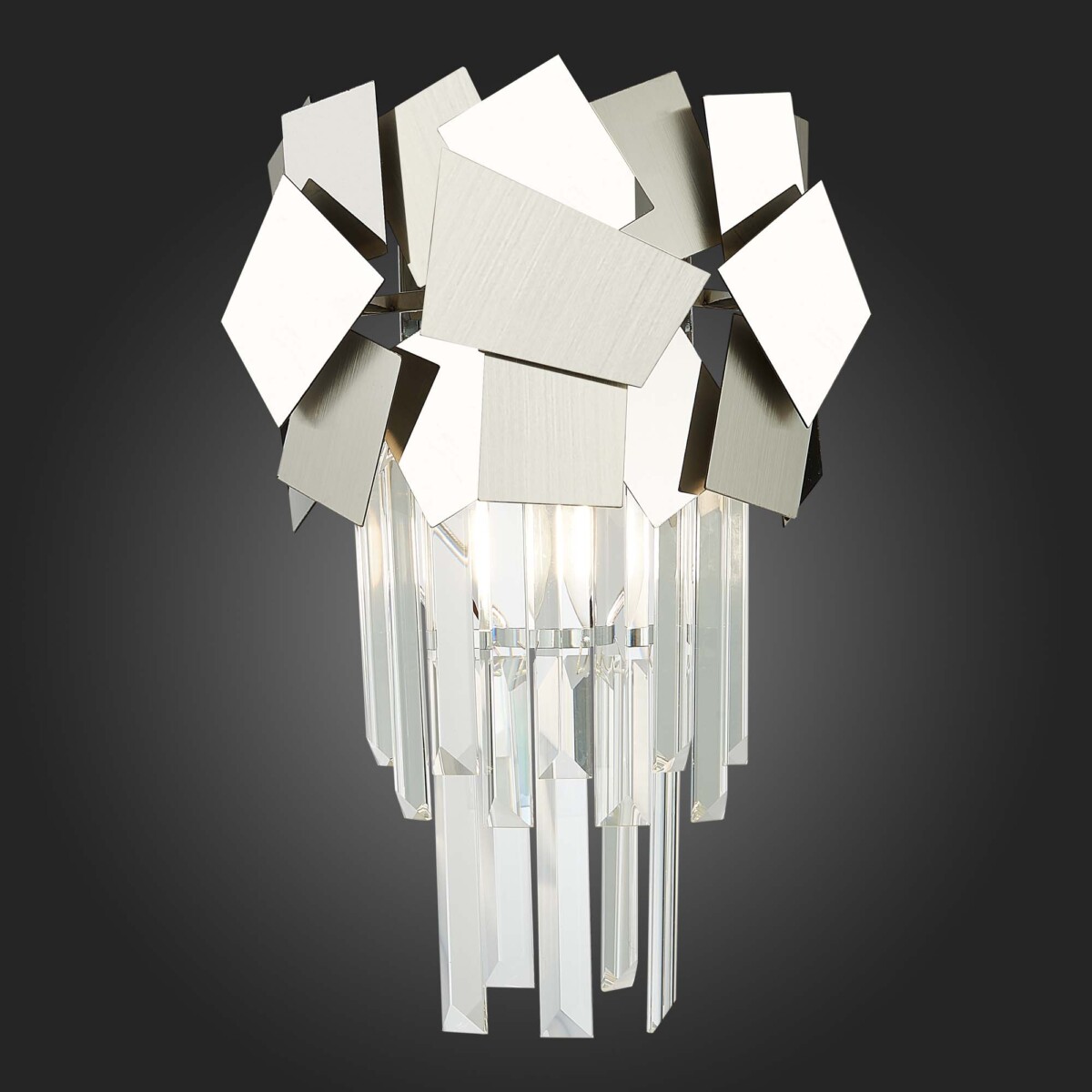 SL1232.101.01 Бра ST-Luce Хром/Прозрачный, Хром E14 1*60W CASERTA — изображение 2