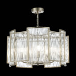 SL1234.103.05 Люстра подвесная ST-Luce Никель/Прозрачный, Никель E14 5*60W COSENZA